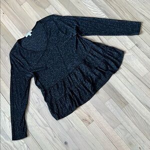 Black Long Sleeve Women's Top